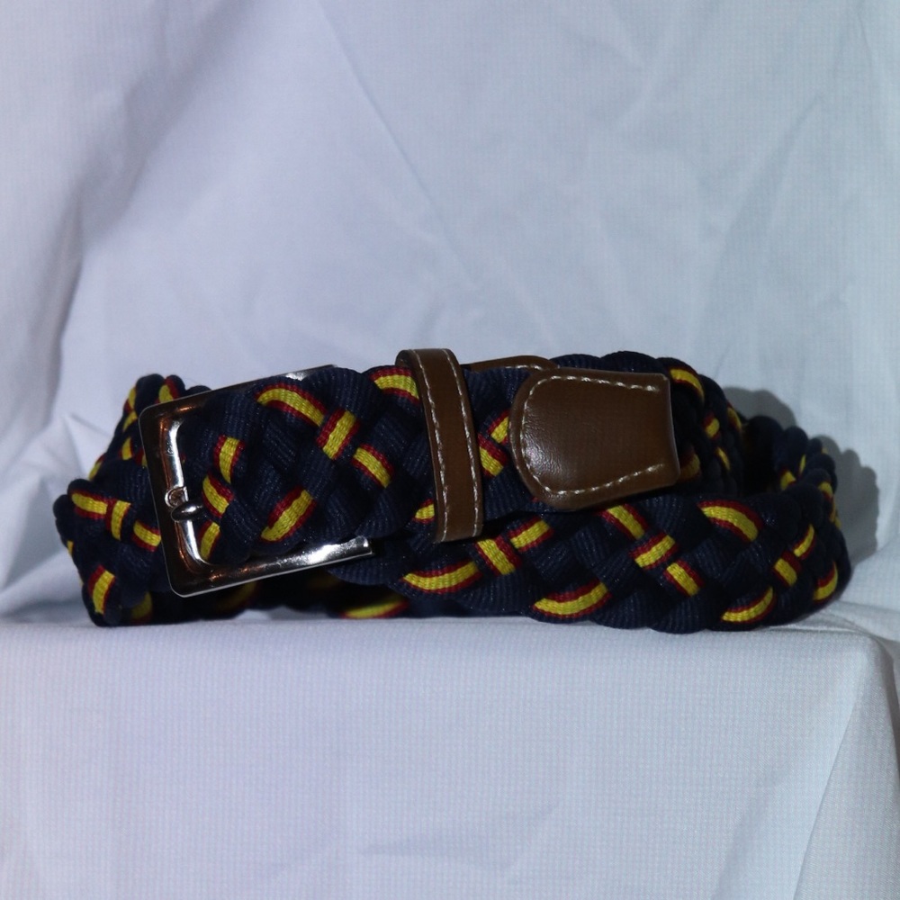 Tri-Color Stretch Belt - Picture 3 of 3